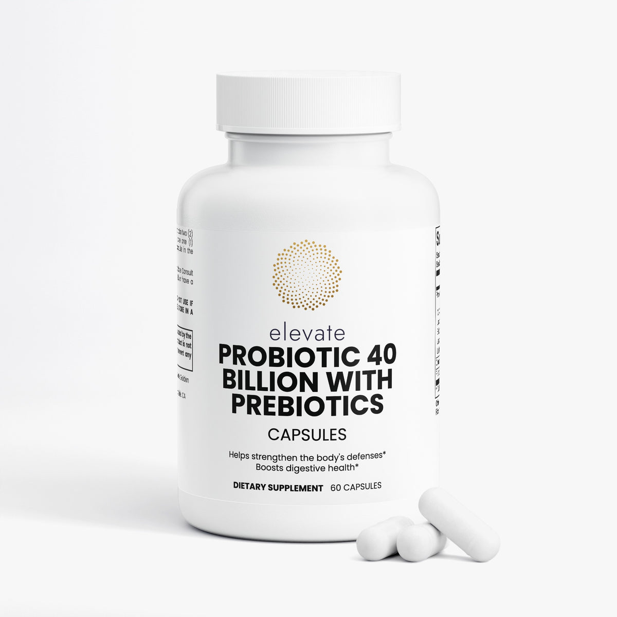 Probiotic 40 Billion with Prebiotics