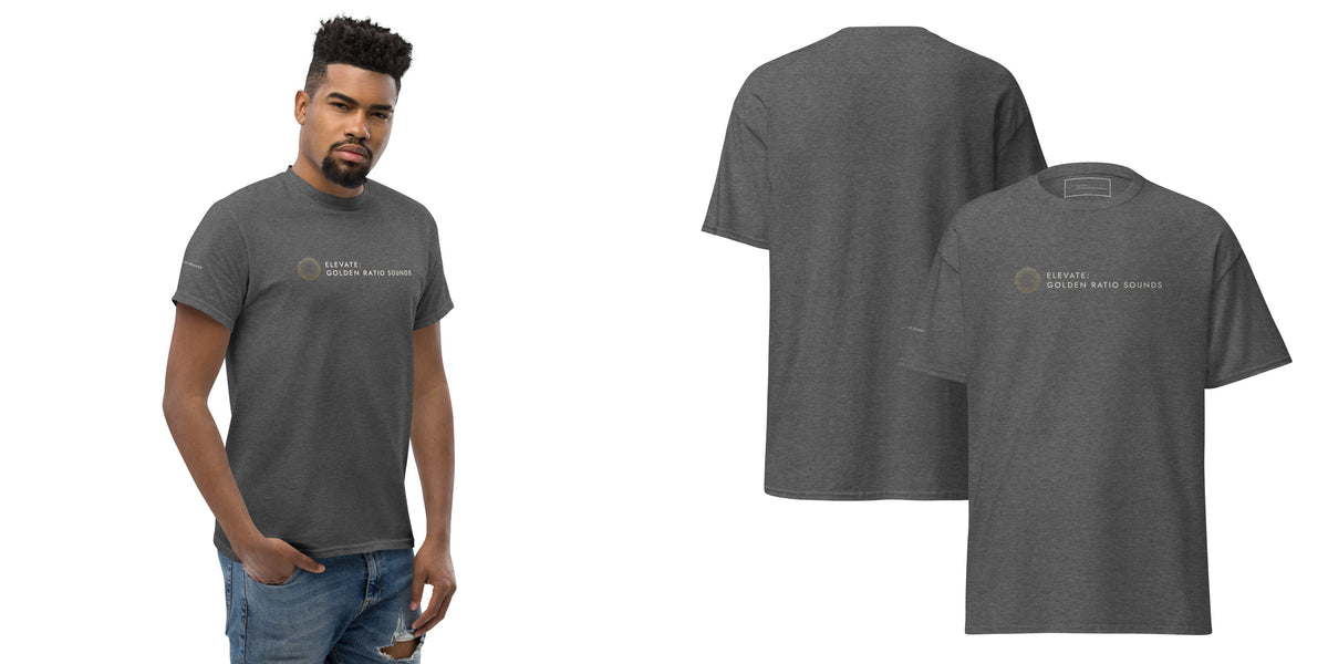 Elevate: Golden Ratio Sounds Unisex Classic Tee — dark heather