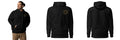 Elevate: Golden Ratio Sounds Unisex Embroidery Hoodie - Black