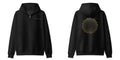 Elevate: Golden Ratio Sounds Unisex Full Zip Hoodie - Black