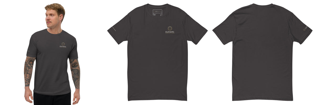 Elevate: Golden Ratio Sounds Short Sleeve T-shirt - Graphite Black