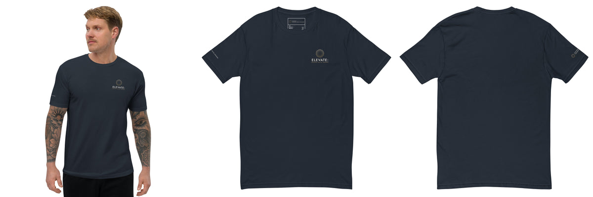 Elevate: Golden Ratio Sounds Short Sleeve T-shirt - Midnight Navy
