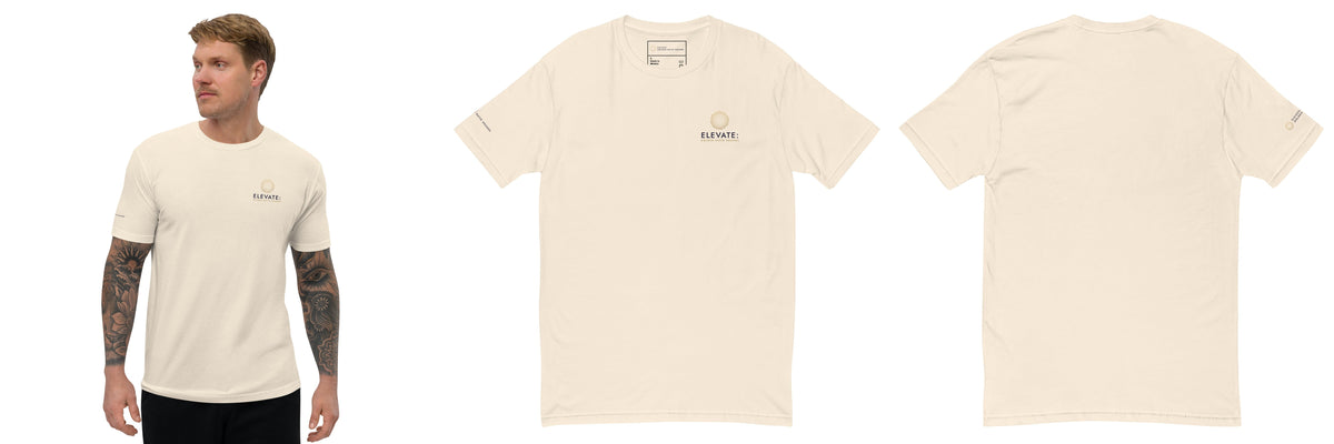 Elevate: Golden Ratio Sounds Short Sleeve T-shirt - Natural